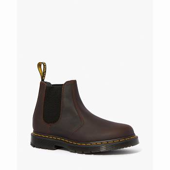 Dr Martens 2976 Dm's Wintergrip - Hnede Chelsea Cizmy Damske, DR0268